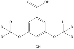 4-Hydroxy-3,5-di(methoxy-d3)-benzoic acid
